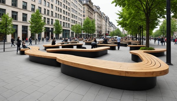 Mobilier urbain : l'essentiel pour aménager vos espaces publics